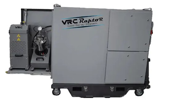 VRC Raptor – mobilní vysokotlaký systém Cold Spray pro opravy a povlaky